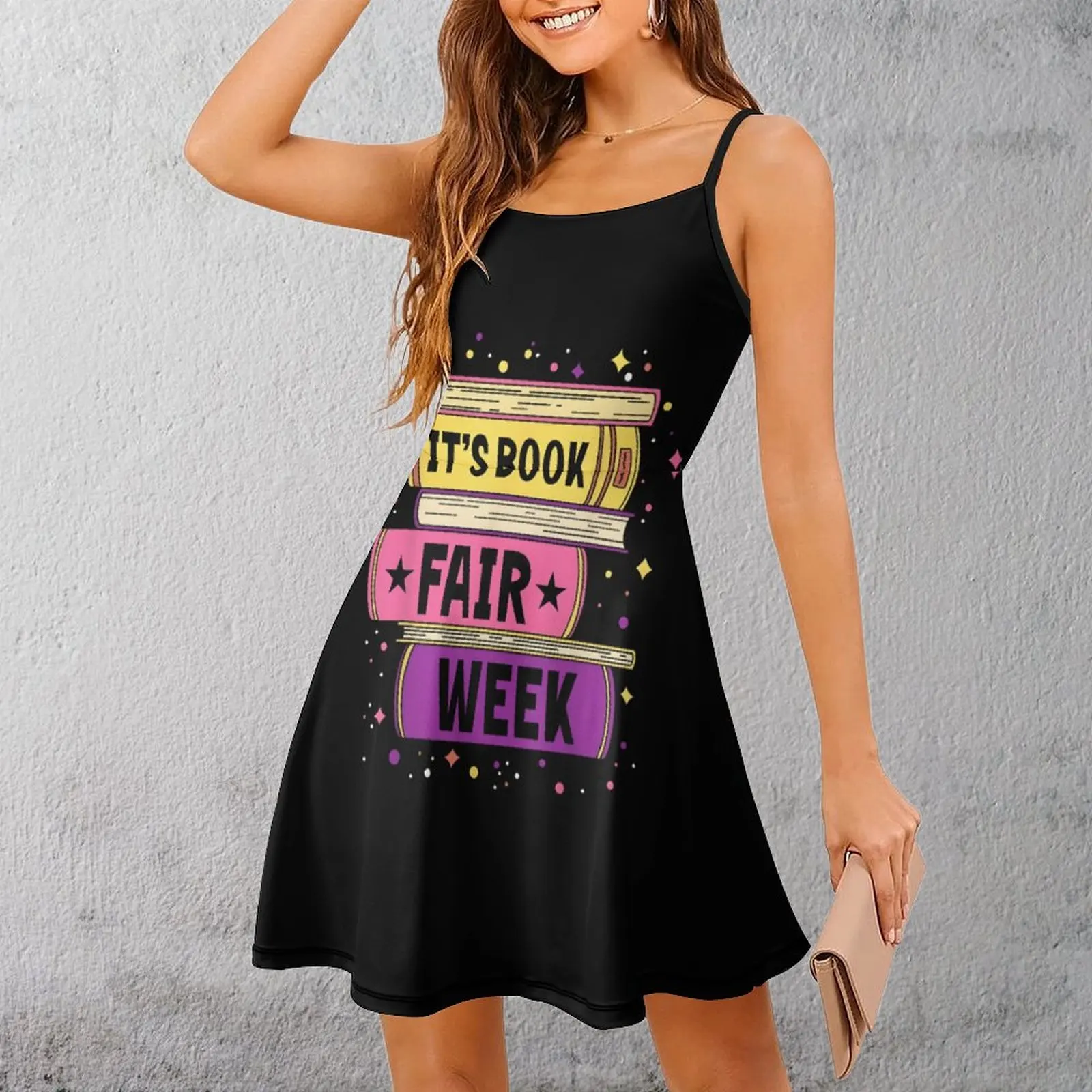 Exotic Book Fair Week Celebration Graphic Vintage Women's Sling Dress Woman's Gown Humor Graphic Cocktails The Dress
Exotic Book Fair Week Celebration Graphic Vintage Women's Sling Dress Woman's Gown Humor Graphic Cocktails The Dress