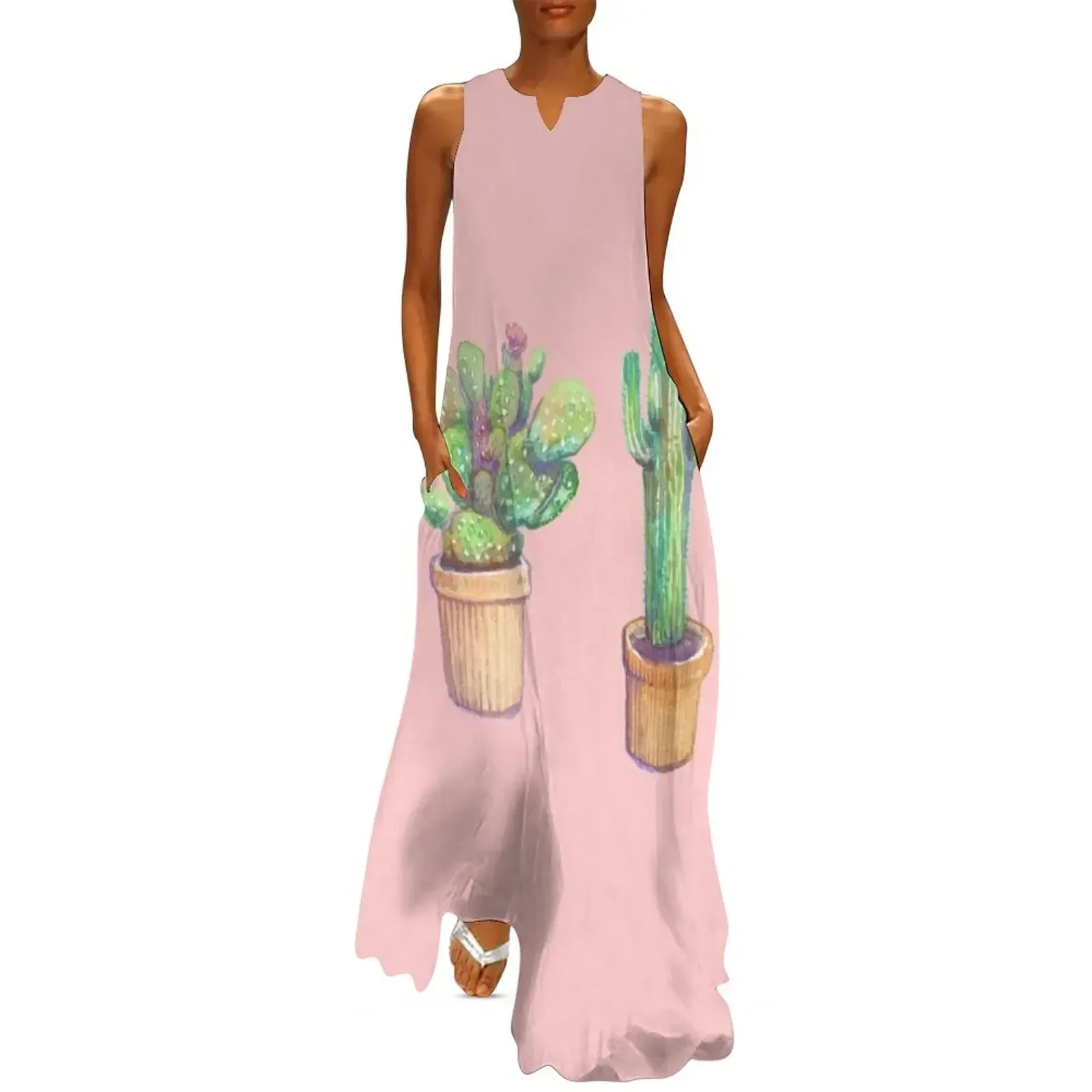 four cactus Long Dress Women dresses summer clothing women summer 2025 woman dress Dress
four cactus Long Dress Women dresses summer clothing women summer 2025 woman dress Dress