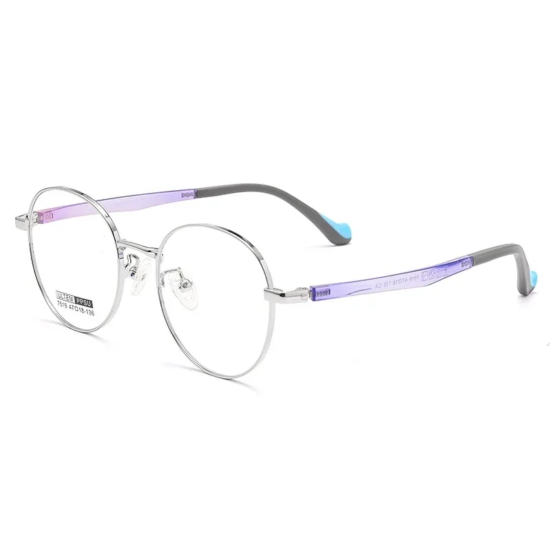 Boys and Girls Optical Prescription Glasses Children's Ultralight Comfortable Silicone Eyeglasses Safety Retro Round Frame 7519S
Boys and Girls Optical Prescription Glasses Children's Ultralight Comfortable Silicone Eyeglasses Safety Retro Round Frame 7519S