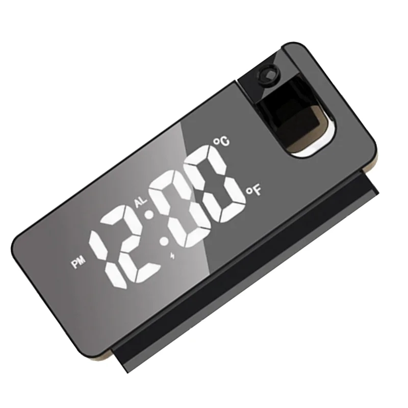 【Flash Sale】Electronic Clock, LED Large Screen Mirror Alarm Clock, Luminous Temperature And Humidity Projection Small Alarm Cloc
【Flash Sale】Electronic Clock, LED Large Screen Mirror Alarm Clock, Luminous Temperature And Humidity Projection Small Alarm Cloc