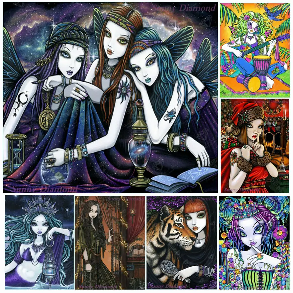 Sweet Tooth Melody Chris Diamond Painting Goddess Fairy Girl Tattoo Nova Betsylynn 5D Diy Art Drill Cross Stitch Kits Home Decor
Sweet Tooth Melody Chris Diamond Painting Goddess Fairy Girl Tattoo Nova Betsylynn 5D Diy Art Drill Cross Stitch Kits Home Decor