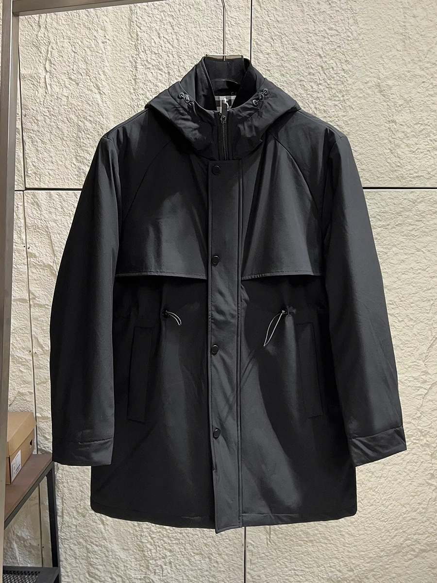 Warm Not Puffy Winter Men's Windproof Cold-resistant 90 Duck down Mid-length Hooded down Jacket Youth Trend Daily Wear Nylon ...
Warm Not Puffy Winter Men's Windproof Cold-resistant 90 Duck down Mid-length Hooded down Jacket Youth Trend Daily Wear Nylon ...
