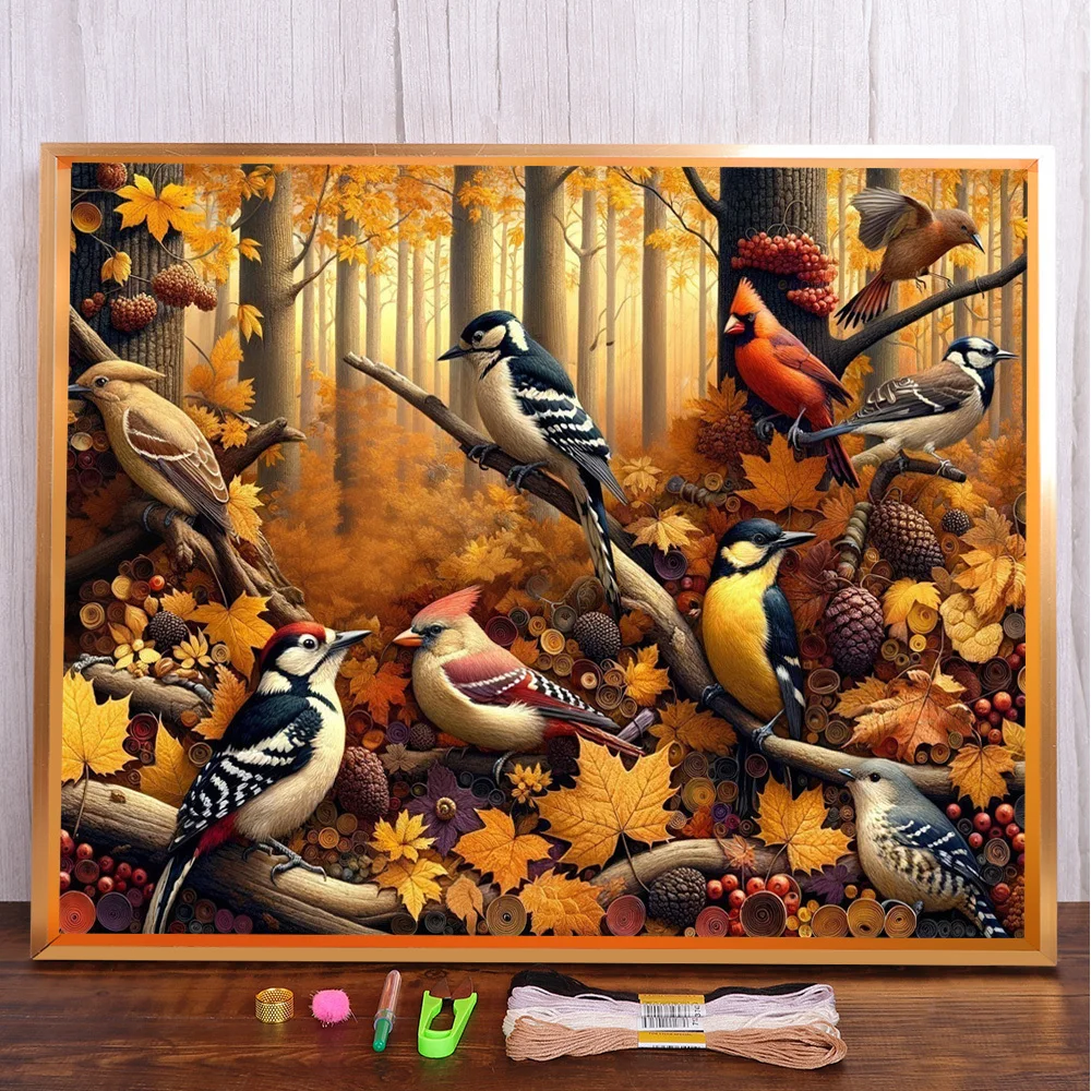 Scenery Bird Printed Canvas 11CT Cross Stitch Patterns DIY Embroidery Handicraft Sewing Hobby Handiwork For Adults Needle Gift
Scenery Bird Printed Canvas 11CT Cross Stitch Patterns DIY Embroidery Handicraft Sewing Hobby Handiwork For Adults Needle Gift
