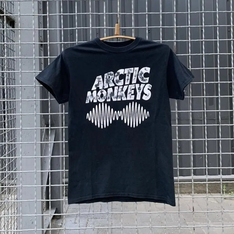 Винтажная футболка с арктическими обезьянами, рок-группа
Винтажная футболка с арктическими обезьянами, рок-группа
