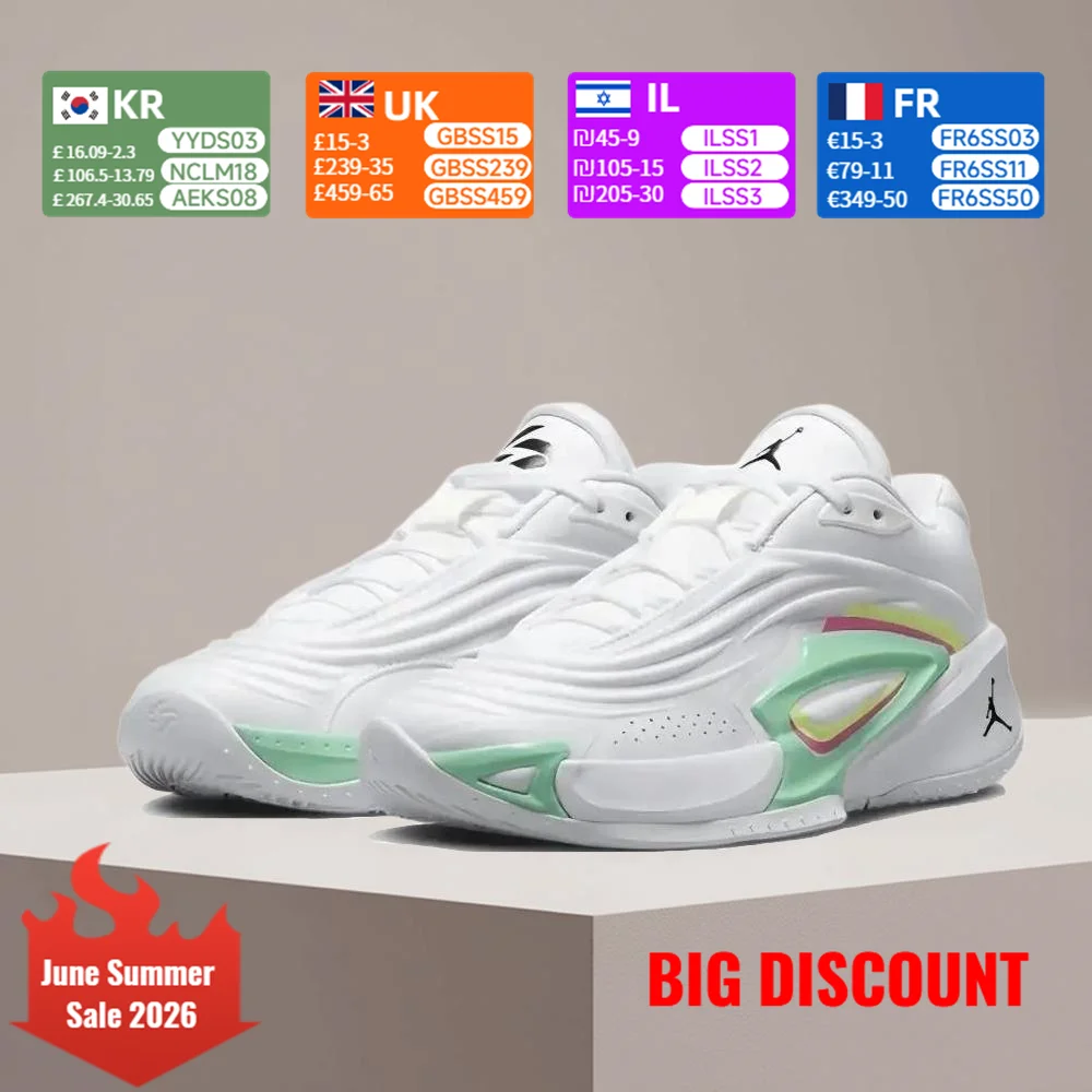 Nike Jordan LUKA 2 Luka Dončić 2 Fashionable and Versatile Women's Shoes - Non-Slip, Durable Sports Basketball Shoes HQ5058-107
Nike Jordan LUKA 2 Luka Dončić 2 Fashionable and Versatile Women's Shoes - Non-Slip, Durable Sports Basketball Shoes HQ5058-107