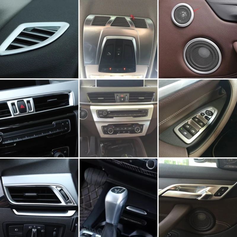 For BMW X1 F48 2016-2022/X2 F39 2018-2022 LHD AC Outlet Vent Inner Handle Frame Lamp Switch Button Door Speaker Audio Cover
For BMW X1 F48 2016-2022/X2 F39 2018-2022 LHD AC Outlet Vent Inner Handle Frame Lamp Switch Button Door Speaker Audio Cover