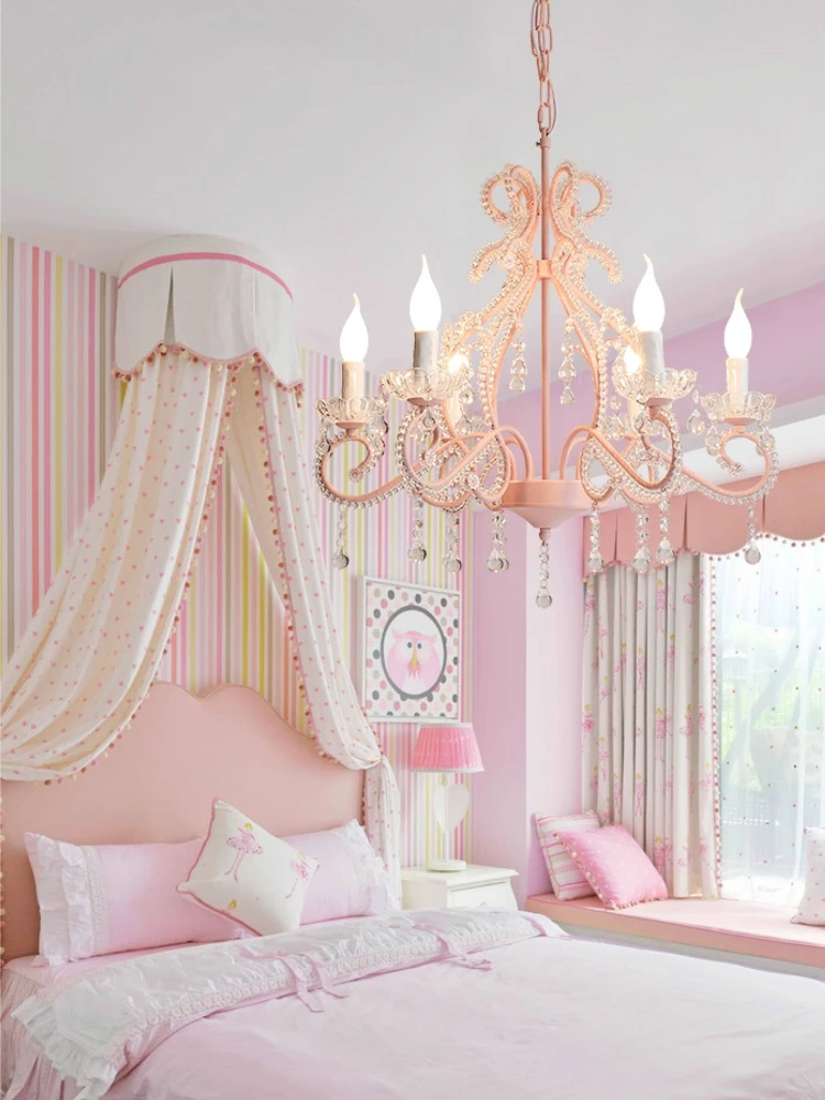 Pink pendant light, creamy style, simple European countryside, Nordic crystal, children's room, restaurant lighting
Pink pendant light, creamy style, simple European countryside, Nordic crystal, children's room, restaurant lighting