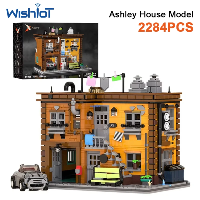 2264PCS Ashley's 2-Story House Building Blocks Set Street View Apartment Model Kit DIY Assembly Bricks Toy Gift for Adults Kids
2264PCS Ashley's 2-Story House Building Blocks Set Street View Apartment Model Kit DIY Assembly Bricks Toy Gift for Adults Kids