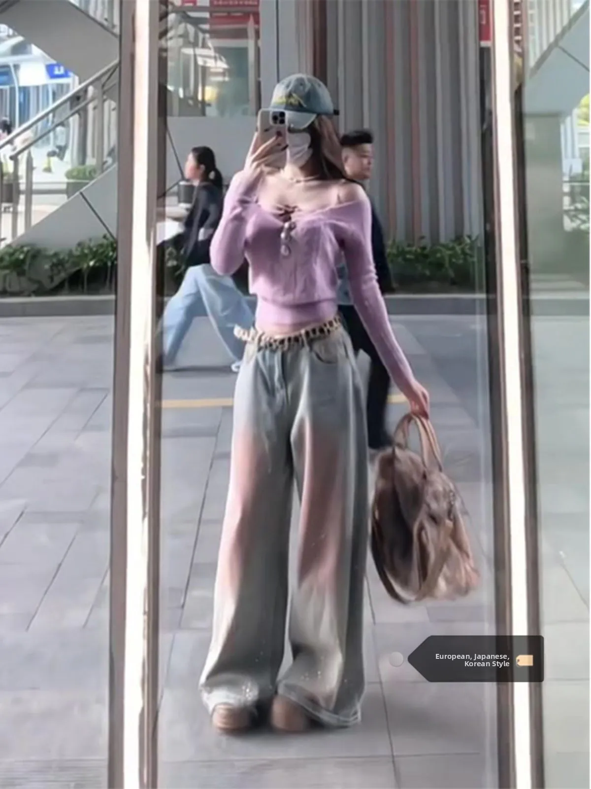 Retro Heavy Embellished Fading Design Women's Jeans Summer New Straight Leg Loose Wide Leg Pants High Waist Denim Fabric
Retro Heavy Embellished Fading Design Women's Jeans Summer New Straight Leg Loose Wide Leg Pants High Waist Denim Fabric