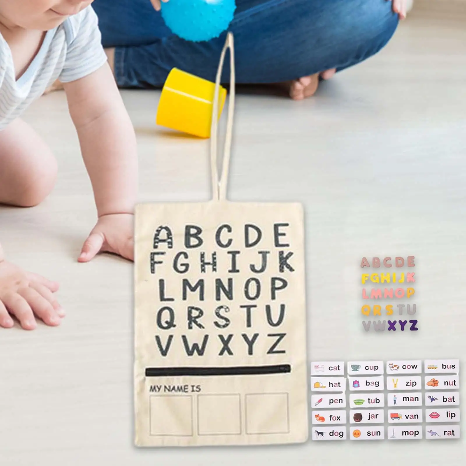 Montessori Spelling Game, Alphabet Letter Matching Flash Cards Preschool Learning Activities for Kindergarten Kids Girls Boys
Montessori Spelling Game, Alphabet Letter Matching Flash Cards Preschool Learning Activities for Kindergarten Kids Girls Boys