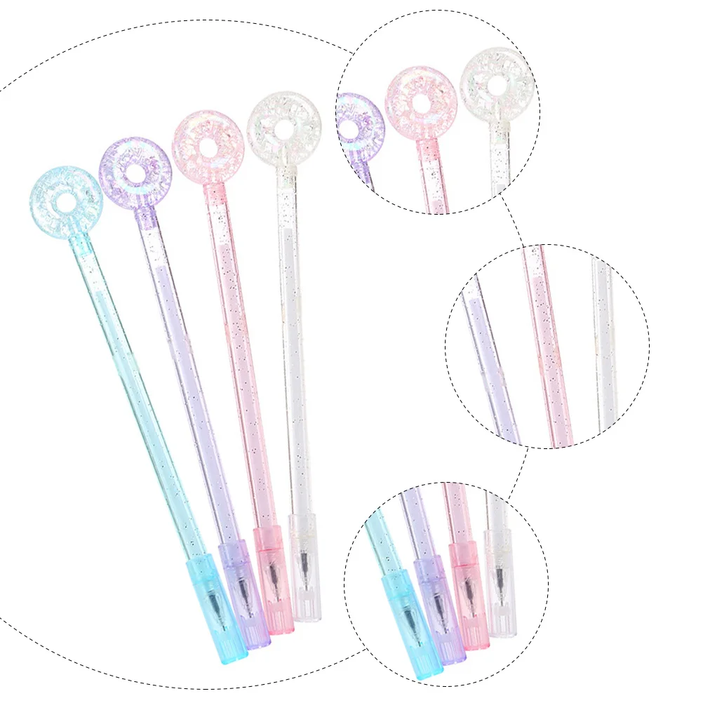 8pcs Crystal Doughnut Gel Pen Refillable Smooth Quick-Dry Ink Portable Roller Pen For Students Gift Doughnut Shape Gel Ink
8pcs Crystal Doughnut Gel Pen Refillable Smooth Quick-Dry Ink Portable Roller Pen For Students Gift Doughnut Shape Gel Ink