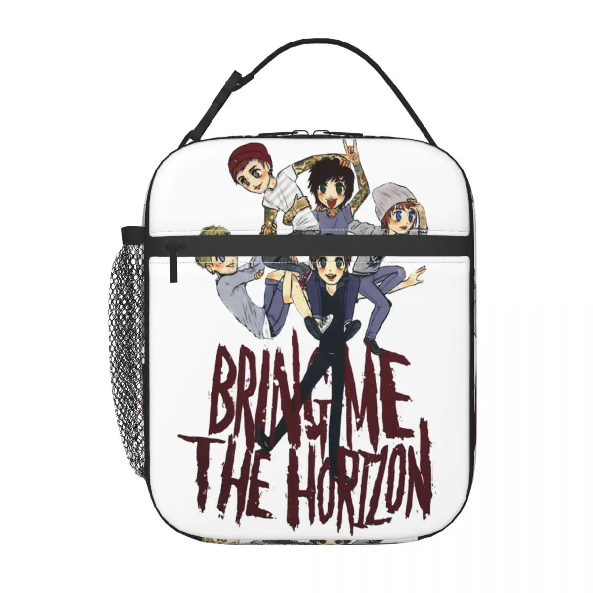 Изготовленная на заказ изолированная сумка для обеда Bring Me Band The Horizoned для термохолодильника Bento Box, портативные сумки-тоут для кемпинга и путешествий на открытом воздухе
Изготовленная на заказ изолированная сумка для обеда Bring Me Band The Horizoned для термохолодильника Bento Box, портативные сумки-тоут для кемпинга и путешествий на открытом воздухе