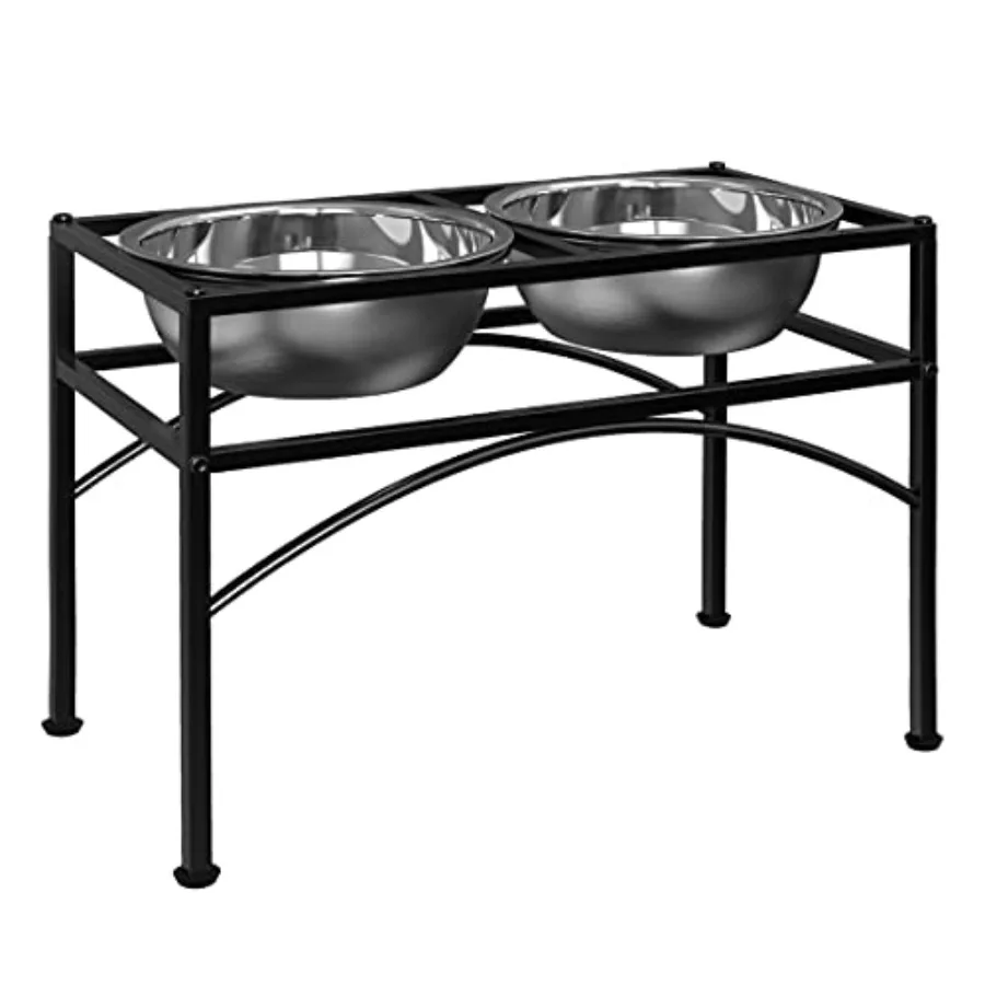 Elevated Dog Bowls for Large Dogs 14" Raised Dog Bowl Stand for Large Sized Dog Large Dog Feeder with Food and Water Bowls
Elevated Dog Bowls for Large Dogs 14" Raised Dog Bowl Stand for Large Sized Dog Large Dog Feeder with Food and Water Bowls