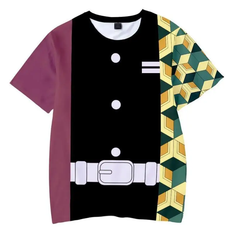 Anime Demon Slayer Short Sleeves 3D Digital Printed T-Shirt Comfortable Casual Round Neck Short Sleeve Cosplay T Shirt Gift
Anime Demon Slayer Short Sleeves 3D Digital Printed T-Shirt Comfortable Casual Round Neck Short Sleeve Cosplay T Shirt Gift