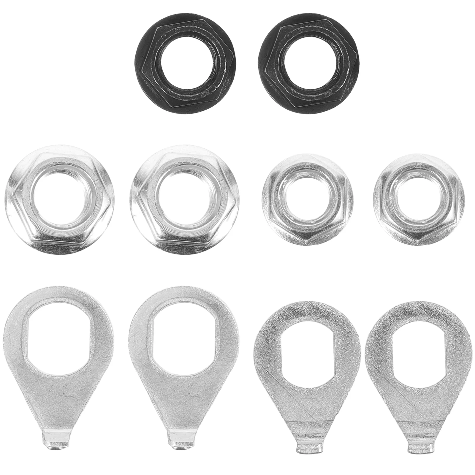 6 Sets Bicycle Nut Fixed Axle Nuts Hanger Protective Hub Washers Kit for Bike Clothes Racks
6 Sets Bicycle Nut Fixed Axle Nuts Hanger Protective Hub Washers Kit for Bike Clothes Racks
