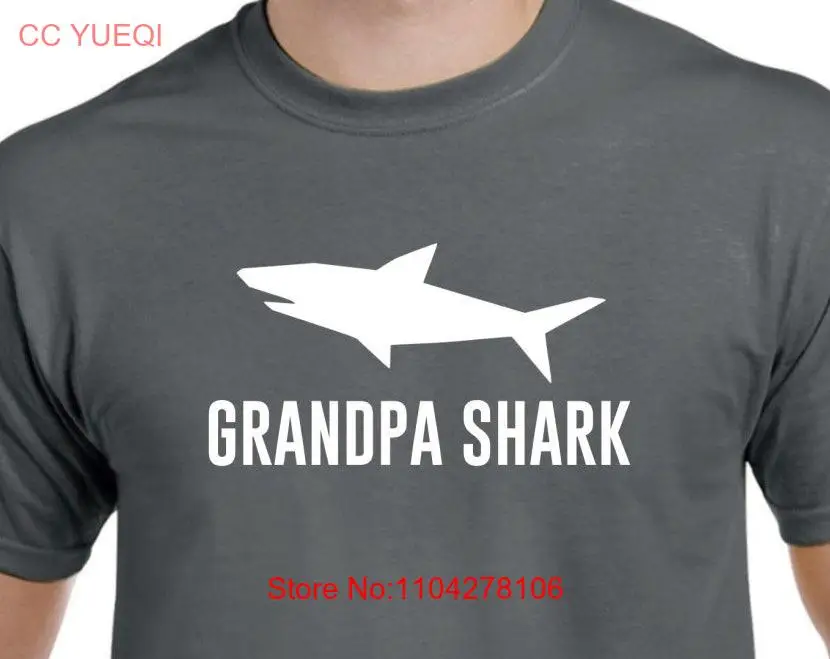 Grandpa Shark Funny T Shirt New Fathers Day long or short sleeves
Grandpa Shark Funny T Shirt New Fathers Day long or short sleeves