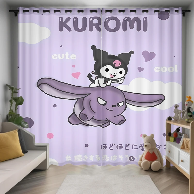 MINISO Kuromi Full Blackout Curtains Children Room Cute Cartoon Bay Window Student Dormitory Girl Bedroom Princess Style Custom
MINISO Kuromi Full Blackout Curtains Children Room Cute Cartoon Bay Window Student Dormitory Girl Bedroom Princess Style Custom