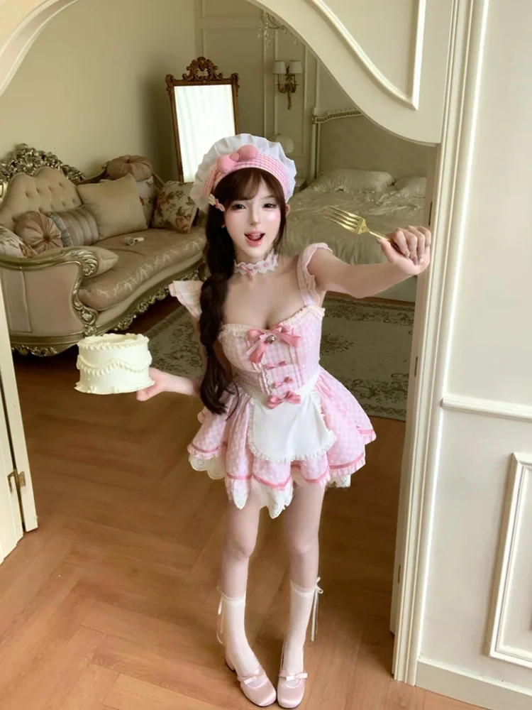 Sweet Princess Style Belted Knot Plaid Summer Dress Women's Fashionable Casual City Commute Date Party Wear
Sweet Princess Style Belted Knot Plaid Summer Dress Women's Fashionable Casual City Commute Date Party Wear