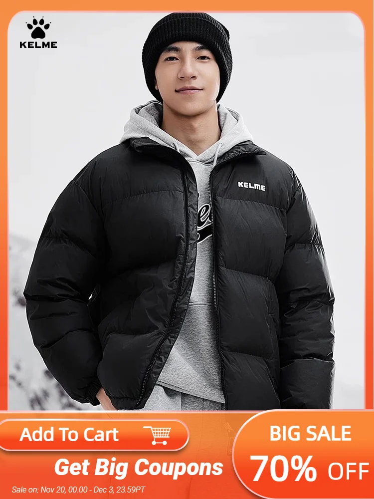 Kelme Cotton Jacket Men's 2024 Winter Festival Stand Collar Warm Bread Jacket Women's Short Cotton Jacket Outdoor Windproof
Kelme Cotton Jacket Men's 2024 Winter Festival Stand Collar Warm Bread Jacket Women's Short Cotton Jacket Outdoor Windproof