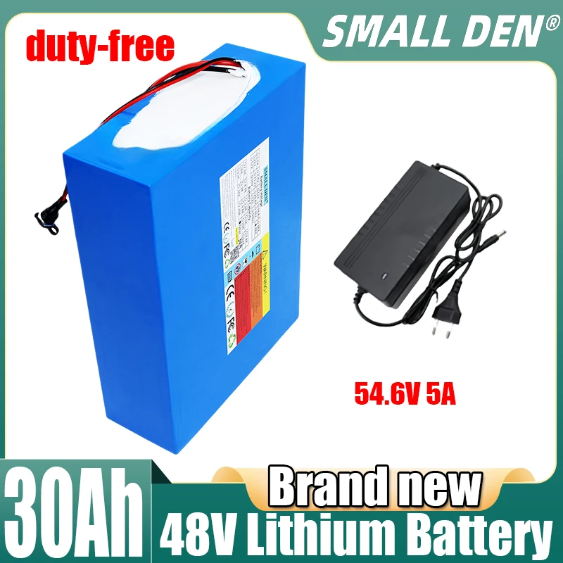 Новый литиевый аккумулятор 13S9P 18650, 48 В, 30 Ач, 1000 Вт, высокая мощность, 30 А, BMS, подходит для различных транспортных средств
Новый литиевый аккумулятор 13S9P 18650, 48 В, 30 Ач, 1000 Вт, высокая мощность, 30 А, BMS, подходит для различных транспортных средств