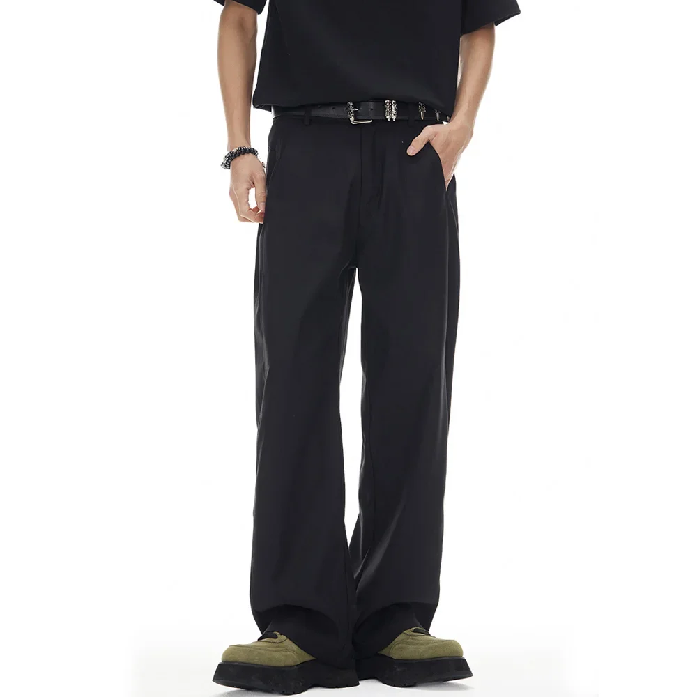 Men Streetwear Fashion Cigarette Pants Vintage Trousers Loose Casual Elastic Waist Straight Commute Business Suit Pant
Men Streetwear Fashion Cigarette Pants Vintage Trousers Loose Casual Elastic Waist Straight Commute Business Suit Pant