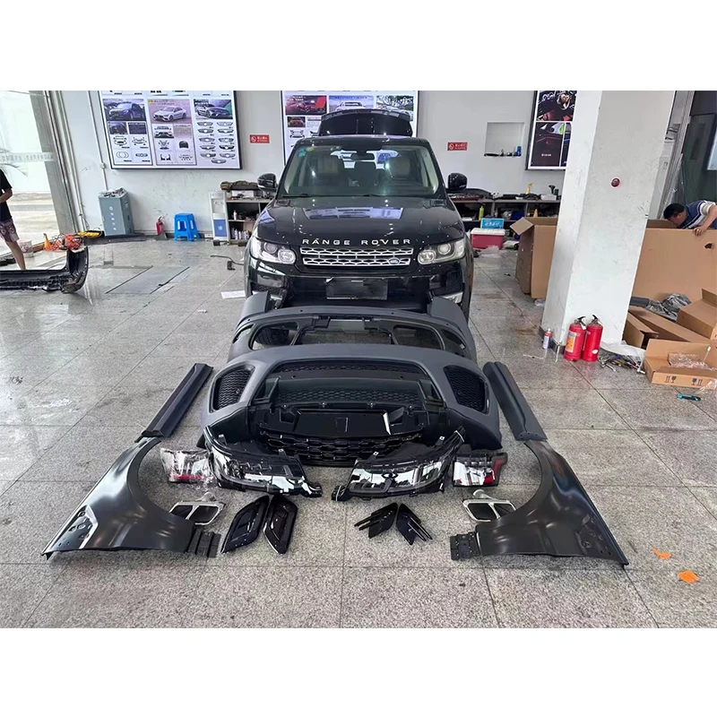 Заводские продажи деталей кузова автомобиля L494 Svr Facelift Body Kit для Range Rover Sport Body Kit Upgrade 2020
Заводские продажи деталей кузова автомобиля L494 Svr Facelift Body Kit для Range Rover Sport Body Kit Upgrade 2020