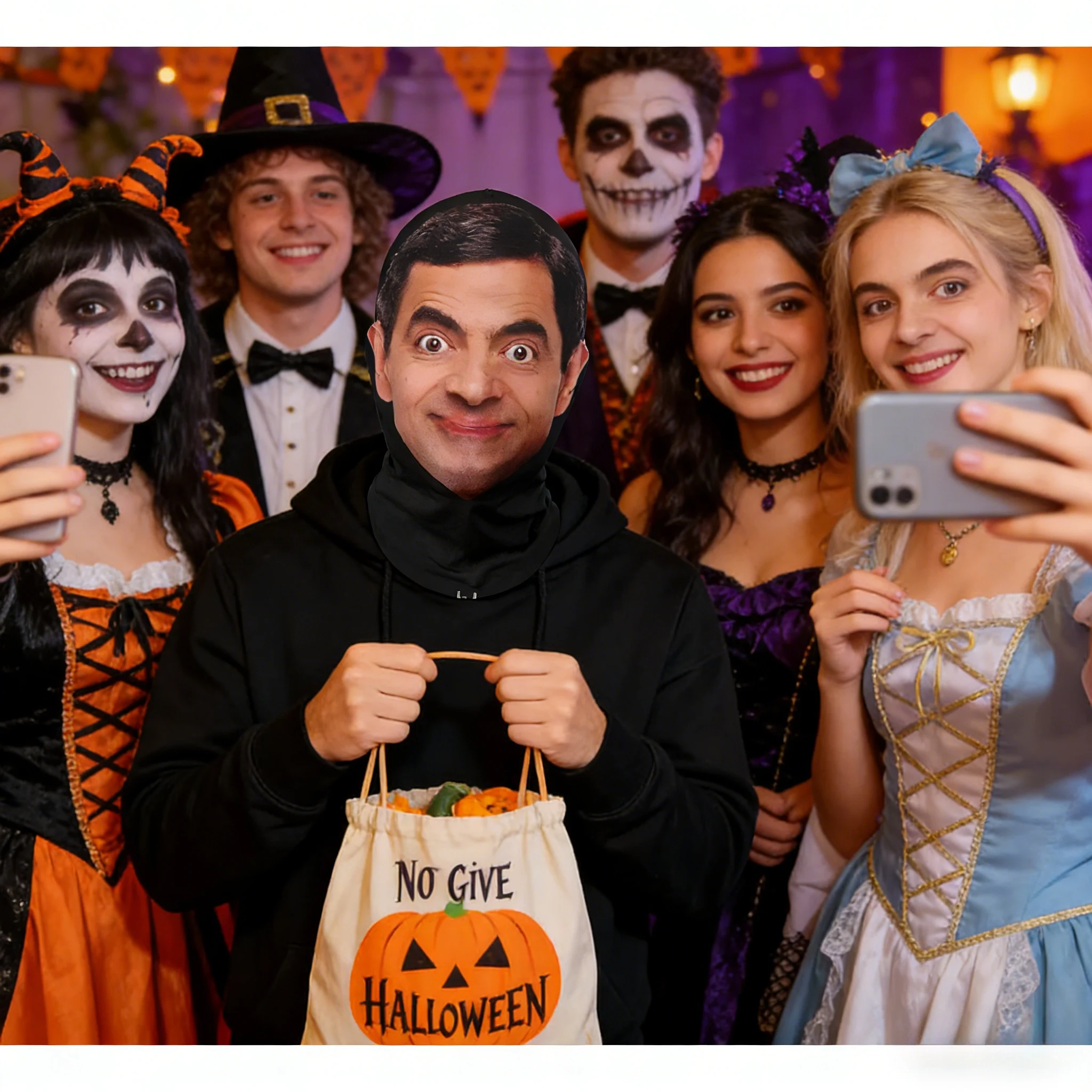 Ice Silk Sunscreen Headgear - Seamless 3D Mask, Windproof Neck Gaiter for Cycling Fishing, Funny Celebrity Headband Toy
Ice Silk Sunscreen Headgear - Seamless 3D Mask, Windproof Neck Gaiter for Cycling Fishing, Funny Celebrity Headband Toy