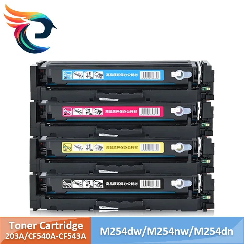 203A CF540A CF541A CF542A Refillable Toner Cartridge For HP Color LaserJet Pro MFP M280nw M281fdw M281fdn M254dw M254nw M254dn
203A CF540A CF541A CF542A Refillable Toner Cartridge For HP Color LaserJet Pro MFP M280nw M281fdw M281fdn M254dw M254nw M254dn