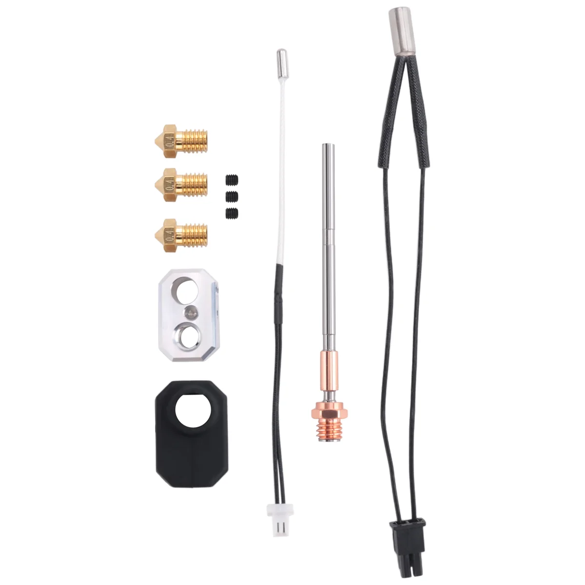 ГОРЯЧИЙ! !Hotend для Prusa I3 MK4/XL, блок нагревателя печатающей головки, сопло 0,4 мм, 24 В, 40 Вт, нагревательный термистор, силиконовая крышка, комплект экструдера
ГОРЯЧИЙ! !Hotend для Prusa I3 MK4/XL, блок нагревателя печатающей головки, сопло 0,4 мм, 24 В, 40 Вт, нагревательный термистор, силиконовая крышка, комплект экструдера