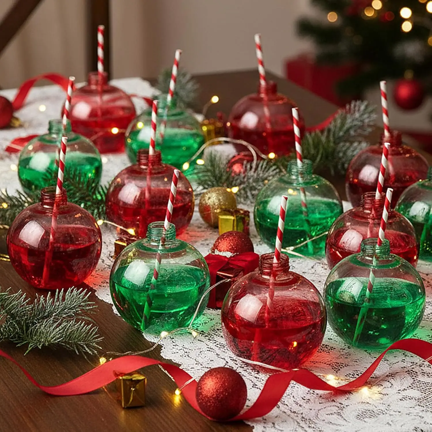 24 Set Large Drinking Cups with Straw Christmas Ornament Plastic Drinking Balls Cups Fillable Large Christmas Clear Plastic Poti
24 Set Large Drinking Cups with Straw Christmas Ornament Plastic Drinking Balls Cups Fillable Large Christmas Clear Plastic Poti