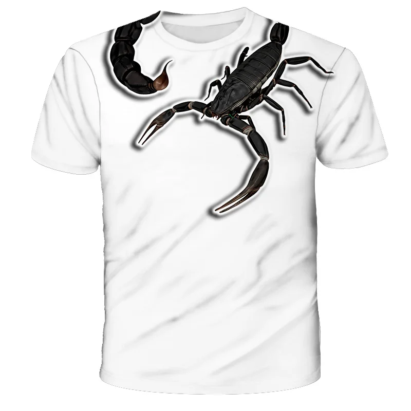 2023 New Fashion Scorpion Print Boys T Shirt Kids Tee Tops Baby Boys Casual T-shirts Summer Short Sleeve Sport T-shirt Boy
2023 New Fashion Scorpion Print Boys T Shirt Kids Tee Tops Baby Boys Casual T-shirts Summer Short Sleeve Sport T-shirt Boy