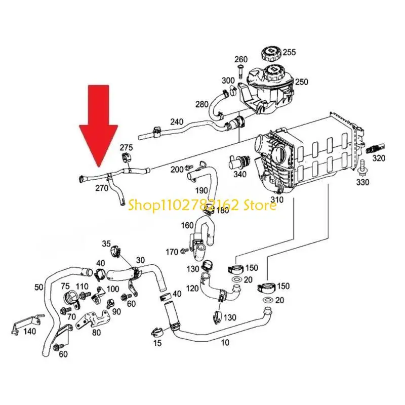 547B Rubber Air Hose Cooling Line Pipe Maintenance for W221 W222 W166 X166 C217 C218 C292 R231 2782030417 A2782030417
547B Rubber Air Hose Cooling Line Pipe Maintenance for W221 W222 W166 X166 C217 C218 C292 R231 2782030417 A2782030417