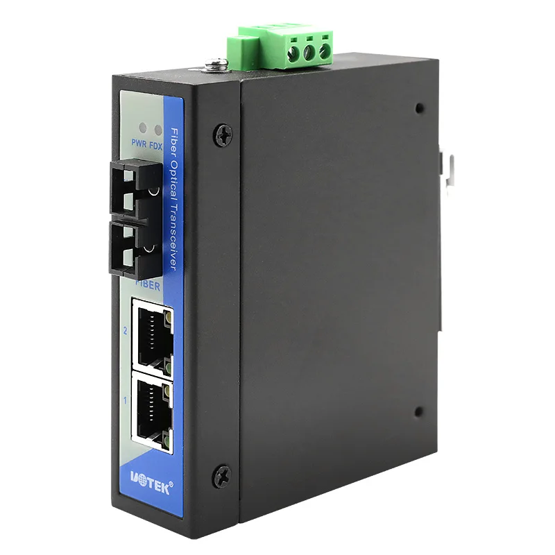 Optical 2 Conductance Ethernet Optical Switch, Industrial Grade, UT-60-DCA2T1SC Industrial Grade, 1 Optical 2 Electric Switch
Optical 2 Conductance Ethernet Optical Switch, Industrial Grade, UT-60-DCA2T1SC Industrial Grade, 1 Optical 2 Electric Switch