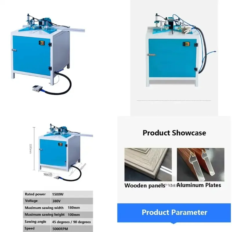 Small DIY Woodworking Photo Frame Machine 45 90 Degree Angle Cutter Cutting Saw Machine Wood Window Door Corner Machine
Small DIY Woodworking Photo Frame Machine 45 90 Degree Angle Cutter Cutting Saw Machine Wood Window Door Corner Machine