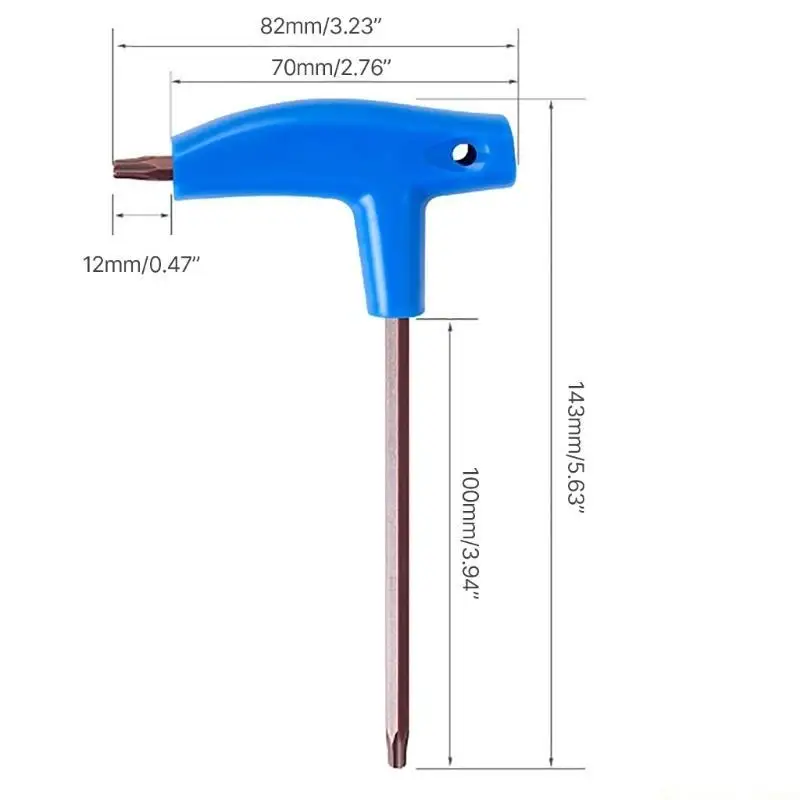 31BE Road Bike Allen Hexagon with Ball End Screwdriver Hand Tool T-Handle Allen Wrench Bike Repair Tool Easy to Use
31BE Road Bike Allen Hexagon with Ball End Screwdriver Hand Tool T-Handle Allen Wrench Bike Repair Tool Easy to Use