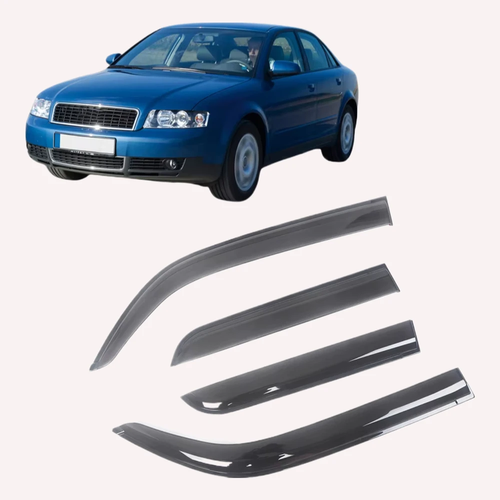 Window Visor for AUDI A4 B6 8E 8H SEDAN 2002 2003 2004 2005 Wind Deflectors Rain Guards Door Visor Vent Shades Ventvisor 
Window Visor for AUDI A4 B6 8E 8H SEDAN 2002 2003 2004 2005 Wind Deflectors Rain Guards Door Visor Vent Shades Ventvisor