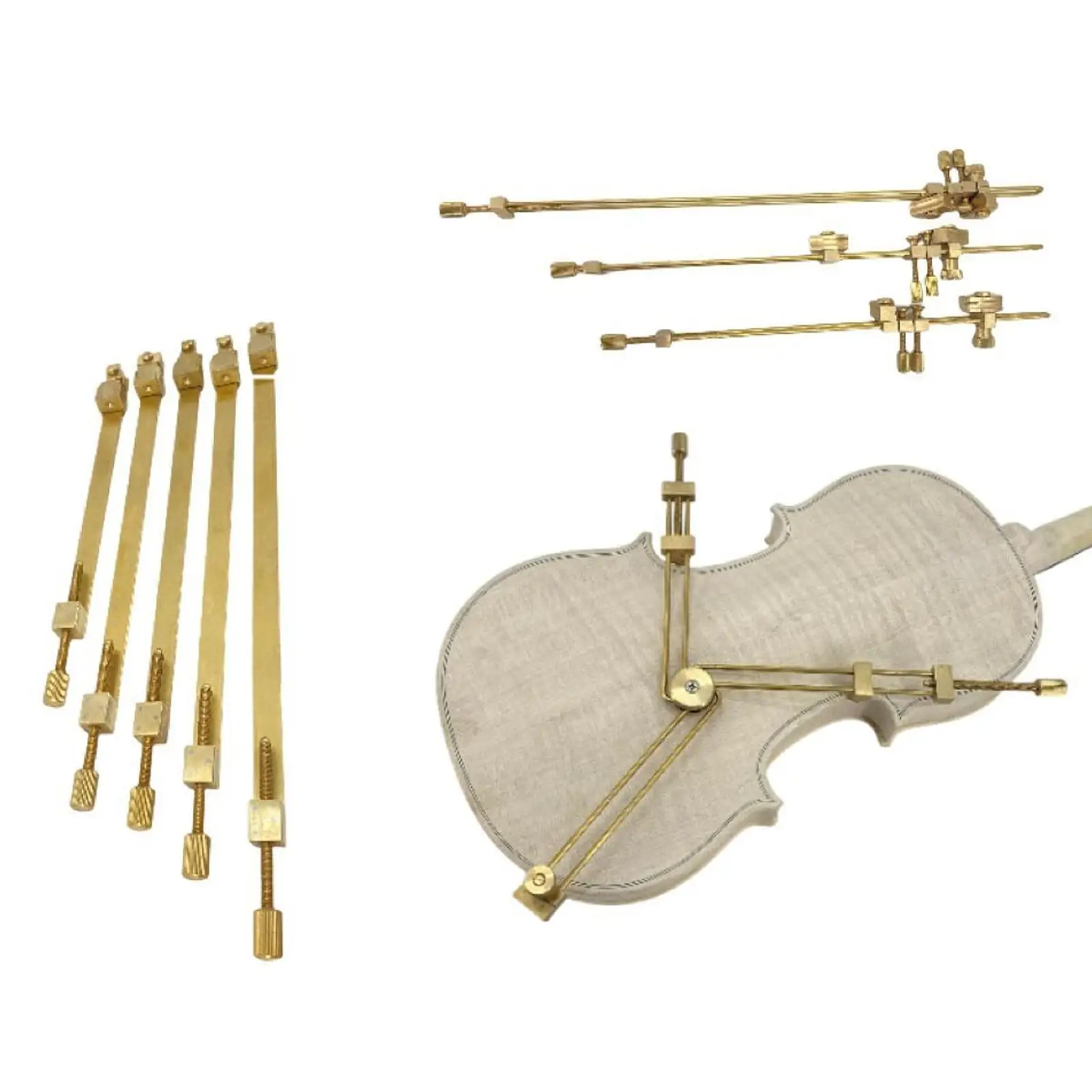 Violin Making Tools Convenient Copper Fits Violins and Violas Musical Instrument Accessories Violin Body Clamps Luthier Tools
Violin Making Tools Convenient Copper Fits Violins and Violas Musical Instrument Accessories Violin Body Clamps Luthier Tools