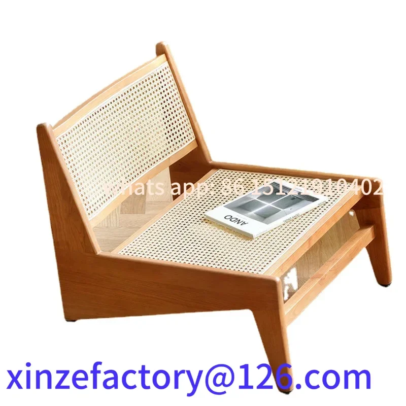 Customizable Nordic Solid Wood Rattan Woven Recliner Armchair Lounge Seat Designer Kangaroo Chairs Practical Versatile Living Ro
Customizable Nordic Solid Wood Rattan Woven Recliner Armchair Lounge Seat Designer Kangaroo Chairs Practical Versatile Living Ro