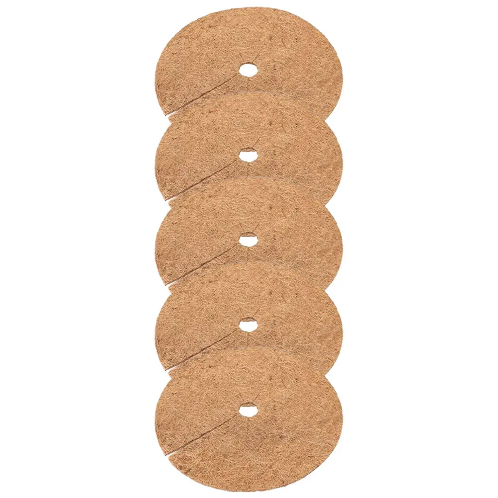 5pcs Coconut Fiber Plant Pot Spacers 30CM Coir Tree Mulch Breathable Liner Circles for Trees Plants Garden Use
5pcs Coconut Fiber Plant Pot Spacers 30CM Coir Tree Mulch Breathable Liner Circles for Trees Plants Garden Use