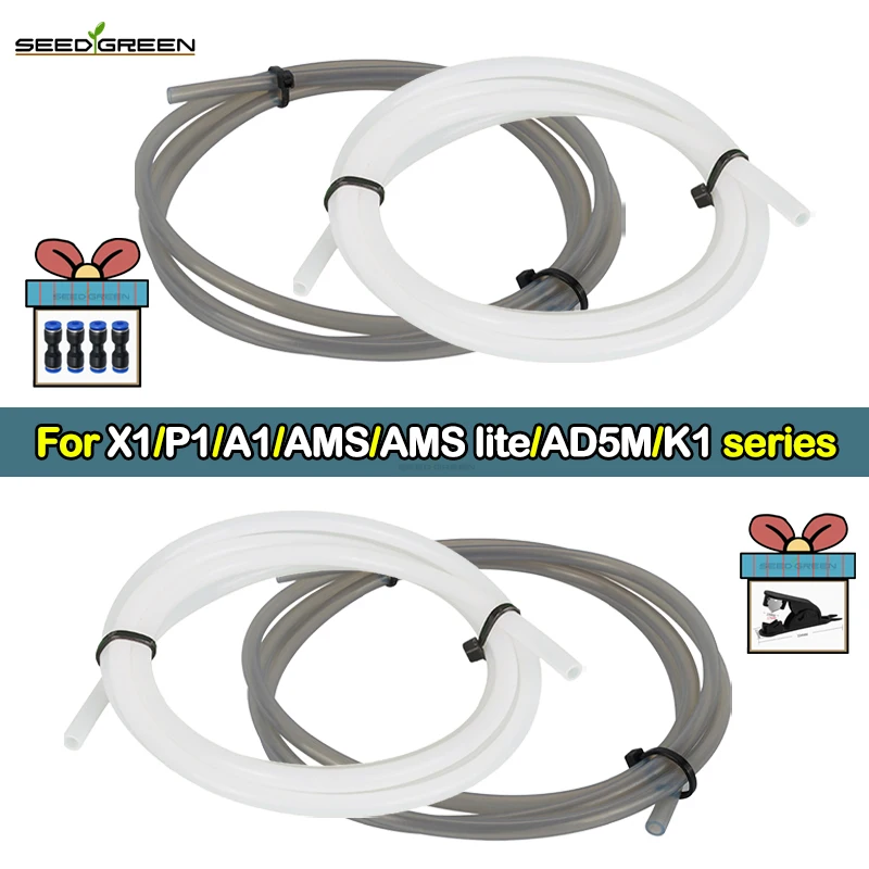 Для Bambu Lab Ptfe Tube 2 5 мм 4 мм P1S P1P AMS A1 Мини-3D-принтер Teflonto Pipe X1C Bambulab Ptfe Tube 5 м/10 м Белый Серый AMS LITE
Для Bambu Lab Ptfe Tube 2 5 мм 4 мм P1S P1P AMS A1 Мини-3D-принтер Teflonto Pipe X1C Bambulab Ptfe Tube 5 м/10 м Белый Серый AMS LITE