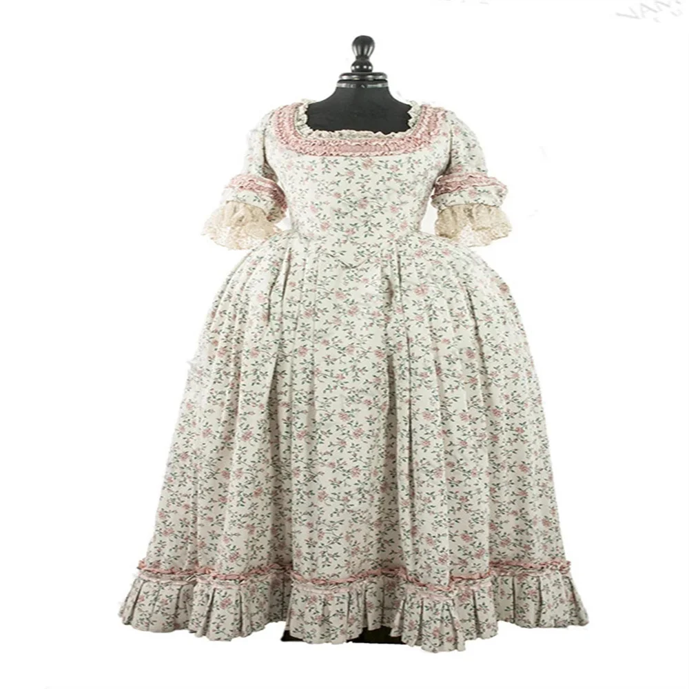 18th Century Women's Rococo Noble Marie Antoinette Dress French Renaissance Royal Queen Floral Ball Gown
18th Century Women's Rococo Noble Marie Antoinette Dress French Renaissance Royal Queen Floral Ball Gown