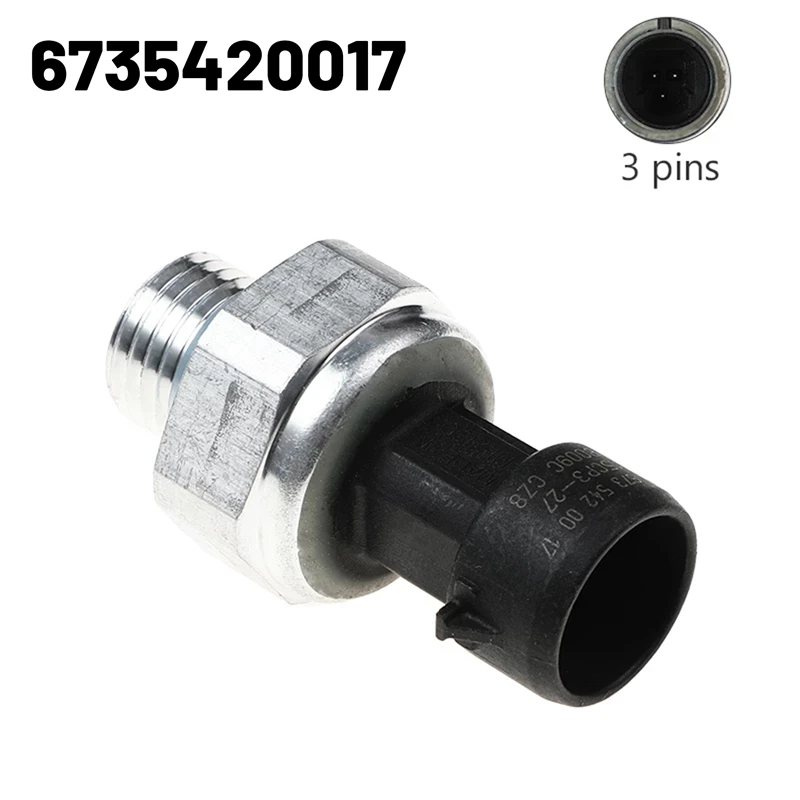 6735420017 Pressure Sensor Fuel Pressure Sensor Auto Car For Mercedes-Benz (1 Pcs)
6735420017 Pressure Sensor Fuel Pressure Sensor Auto Car For Mercedes-Benz (1 Pcs)