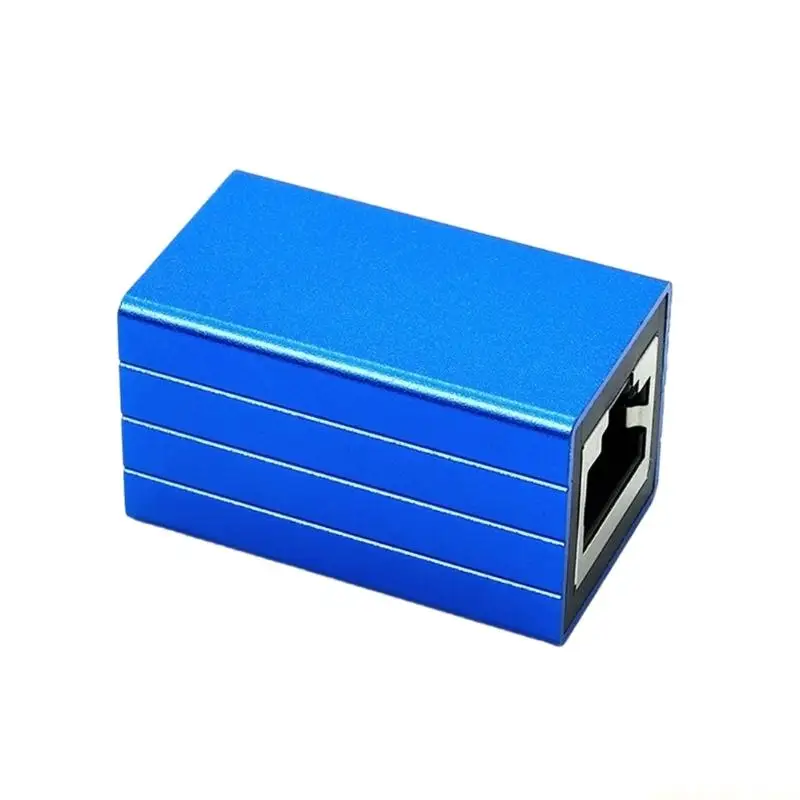 RJ45 Connector Premium Aluminum Shielded Ethernet Coupler With Shielding For Routers And Computer
RJ45 Connector Premium Aluminum Shielded Ethernet Coupler With Shielding For Routers And Computer