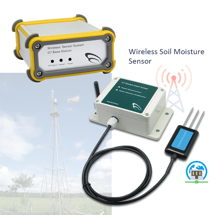 Wireless Soil Moisture Sensors the Moisture of Seed Growth at the Base Station to Collect All Wireless Sensors
Wireless Soil Moisture Sensors the Moisture of Seed Growth at the Base Station to Collect All Wireless Sensors