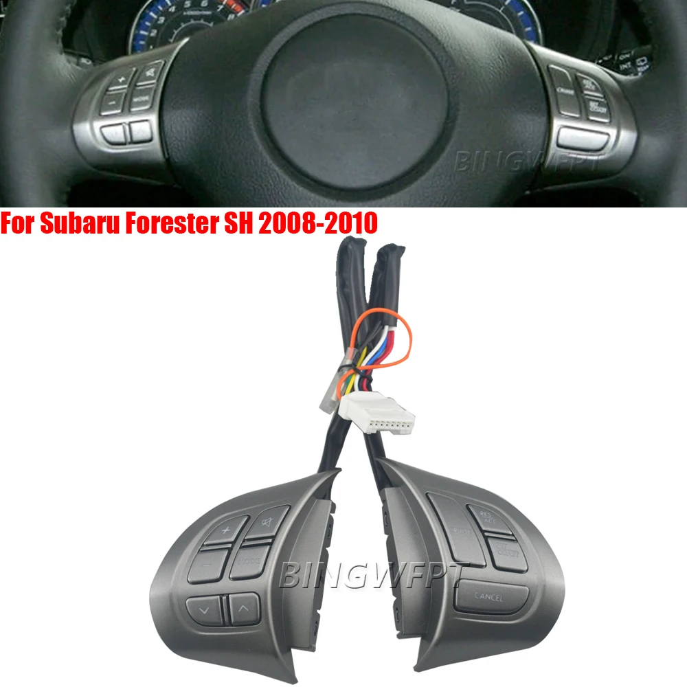 Car Steering Wheel Audio Cruise Control Button Switch For Subaru Outback BP legacy BL 07-09 Forester SH 08-10 With Backlight
Car Steering Wheel Audio Cruise Control Button Switch For Subaru Outback BP legacy BL 07-09 Forester SH 08-10 With Backlight