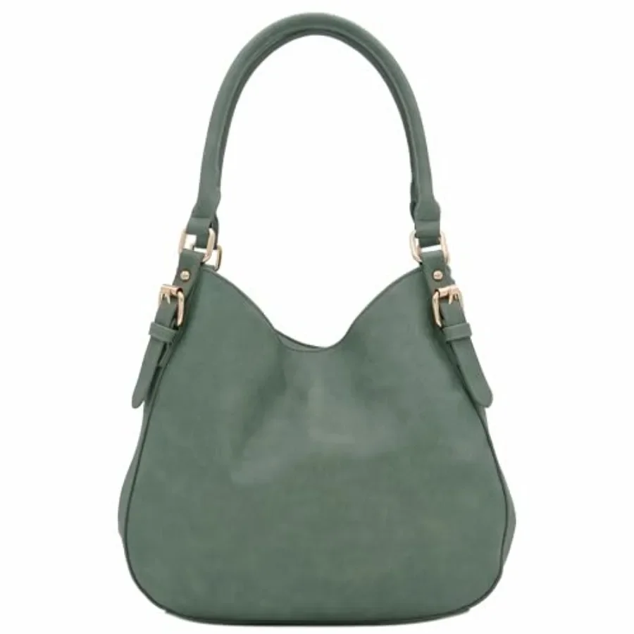 Lightweight 3 Compartment Faux Leather Medium Hobo Bag
Lightweight 3 Compartment Faux Leather Medium Hobo Bag
