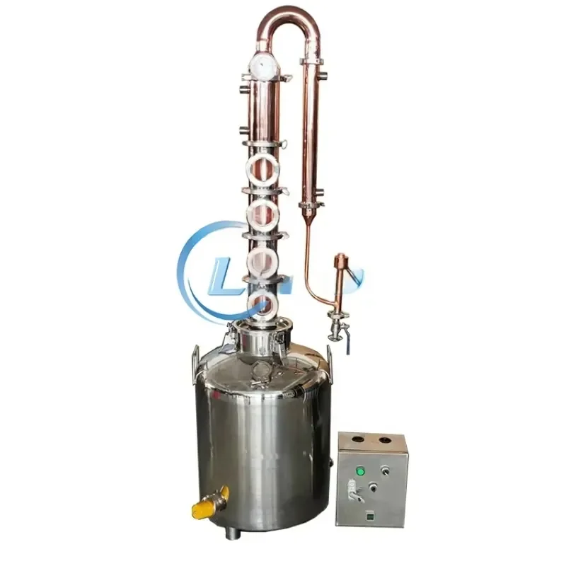 Gold Seller for LENO Price Liquor Micro Column Alembic SS304 T2 Copper Pot Still 50L 100L 200L Home Moonshine
Gold Seller for LENO Price Liquor Micro Column Alembic SS304 T2 Copper Pot Still 50L 100L 200L Home Moonshine