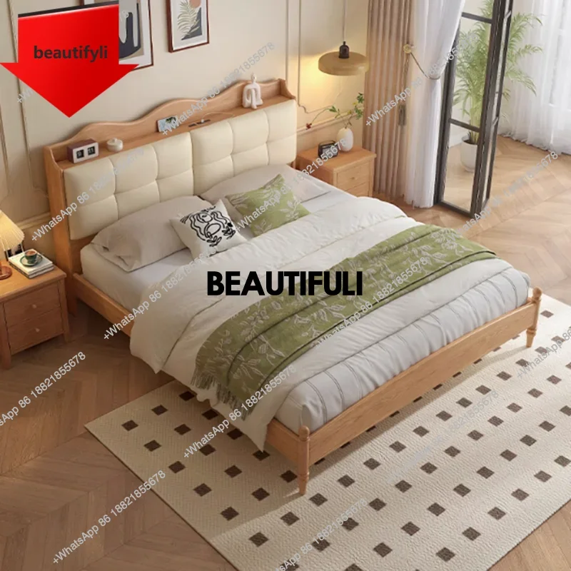 Двуспальная кровать Q181 на мягкой деревянной платформе, современная, простая, недорогая, многофункциональная, с местом для хранения, для взрослых, двуспальная кровать, мебель для дома
Двуспальная кровать Q181 на мягкой деревянной платформе, современная, простая, недорогая, многофункциональная, с местом для хранения, для взрослых, двуспальная кровать, мебель для дома