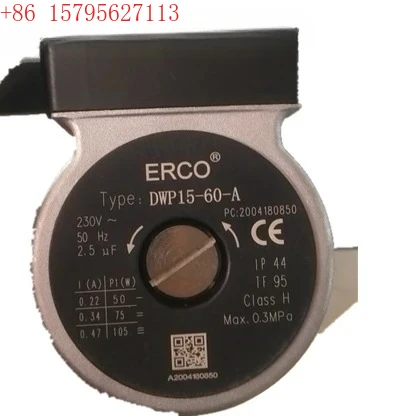 Wall mounted boiler water pump circulating pump motor ERCO-15-50-A
Wall mounted boiler water pump circulating pump motor ERCO-15-50-A