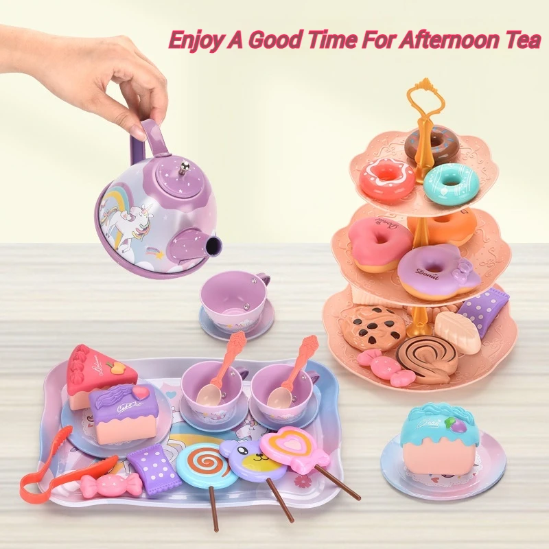 Afternoon Tea Sets Kid Pretend Play Toy Simulation Tea Set Tableware Play House Afternoon Tea Game Toys Gifts For Children Kids
Afternoon Tea Sets Kid Pretend Play Toy Simulation Tea Set Tableware Play House Afternoon Tea Game Toys Gifts For Children Kids